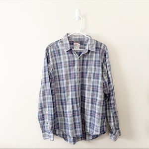 Faherty Flannel Button Down Shirt Plaid